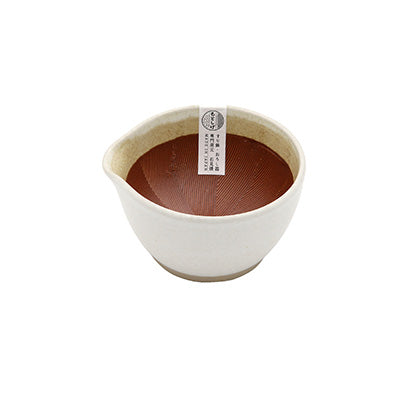 Mortar Motoshige(white matte)crush, rub Straight from the kitchen to the table made in Japan