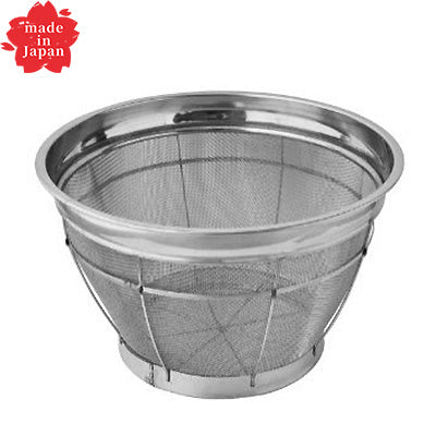 18-8 Stainless Steel Benkei Deep Colander (Rice Rinsing Colander) 27.5cm~37.5cm Made in Japan