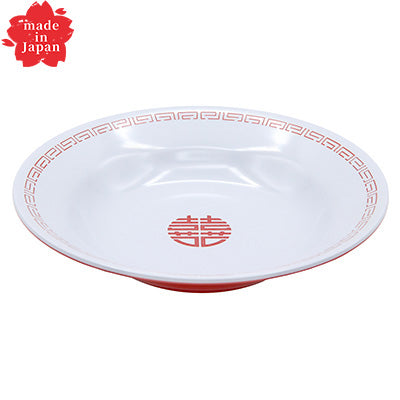 Melamine Cold Noodle Plate, New Shape – 23cm Diameter Φ23cm – 1 Plate~ – Tableware made in Japan