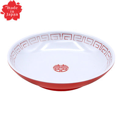 Melamine Chinese-Style Small Plate – 23cm Diameter – 1 Plate~ – Tableware made in Japan