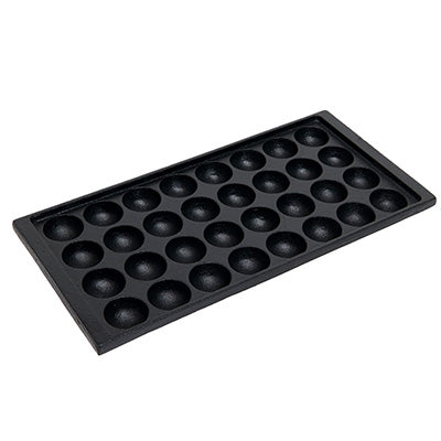 Cast Iron Takoyaki Pan – 32 Cups(Each: 4.8cm×2.5cm) for Large Takoyaki, Kodama Imono