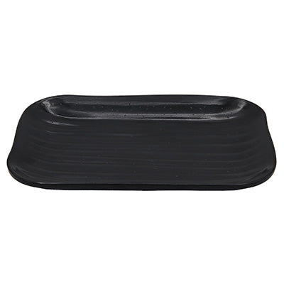 Square Plate(Black)1 plate, MIN melamine tableware series