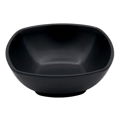 Melamine Small Deep Square Plate (Black) 12cm×12cm×4.5cm 270cc – 1 Plate~ – MIN Tableware series