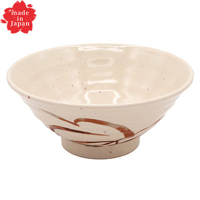 Melamine Udon Bowl – (Φ17.8cm×H7.7cm 800ml) – “Yamatoji”Melamine Tableware Series – Made in Japan