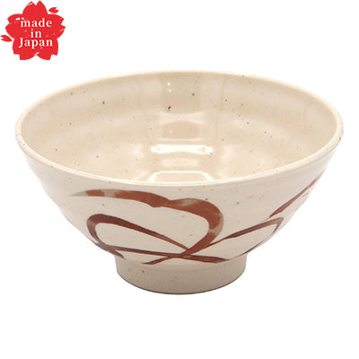 Melamine Rice Bowl – (Φ12.3cm×H6.1cm 320ml) – “Yamatoji”Melamine Tableware Series – Made in Japan