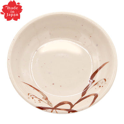 Melamine Round Pickle Plate – (Φ10cm×2.2cm) – “Yamatoji”Melamine Tableware Series – Made in Japan