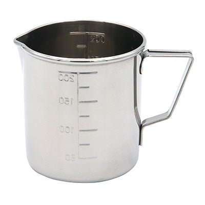 18-8 Stainless Steel Measuring Cup (200cc~5000cc)(with mouth .mizu masu)