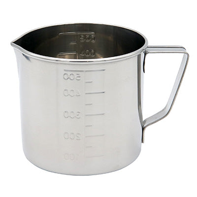 18-8 Stainless Steel Measuring Cup (200cc~5000cc)(with mouth .mizu masu)