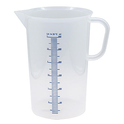 Made in Germany Mizu Masu white PC (250cc~5000cc)(measuring cup)