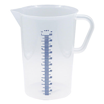 Made in Germany Mizu Masu white PC (250cc~5000cc)(measuring cup)