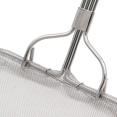 18-8 Stainless Steel Handwoven Mesh Square Skimmer (40 Mesh)