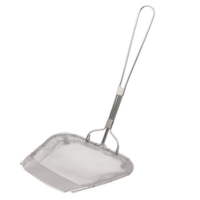 18-8 Stainless Steel Handwoven Mesh Square Skimmer (40 Mesh)
