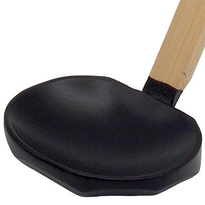 Handmade Japanese Wooden Ladle -Black Stained "Inaka Shakushi"【DO-EN】