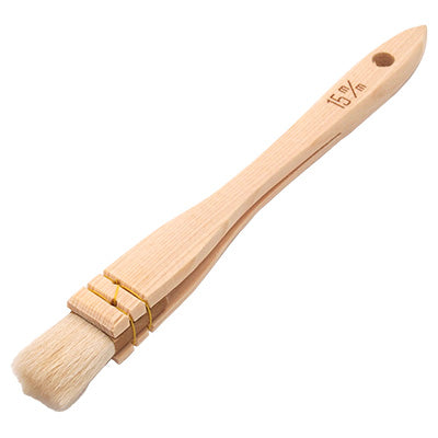 Mini Wooden Handle Brush (Goat Hair) for Sushi, Sushi Sauce, and Soy Sauce
