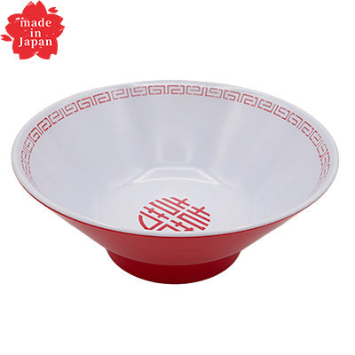 Melamine New-Style Tanmen Bowl – 21cm Diameter 1,100cc – 1 Plate~ – "Zuishou" Tableware series made in Japan
