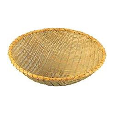 Bamboo Deep Frying Basket (39cm–45cm) – Ideal for Washing and Cooling