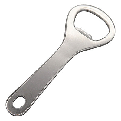Stainless Steel Flat Bottle Opener 10cm Cap Remover Tool