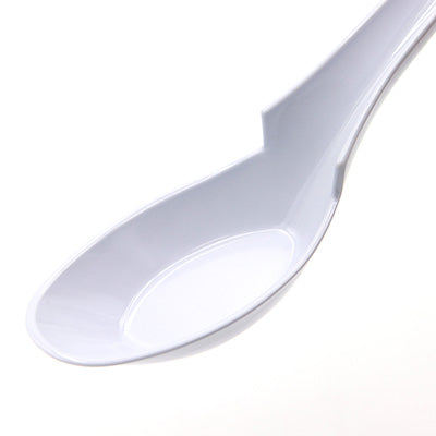 Melamine Ramen Spoons with Hook – 2 piece~ (16cm), Dishwasher Safe, Made in Japan, for Professional Use