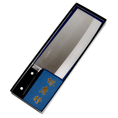 堺孝行 中華包丁 INOX ステンレス鋼 ツバ付 19.5cm