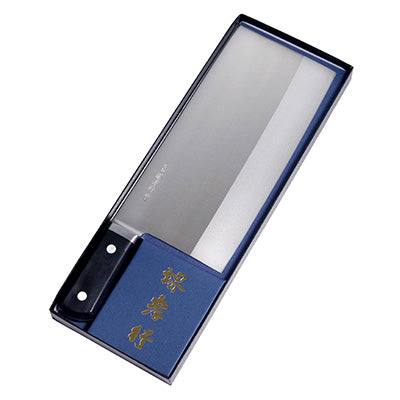 堺孝行 中華包丁 INOX ステンレス鋼 ツバ付 22.5cm