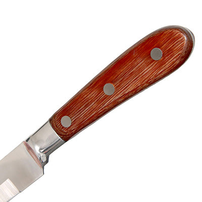 Carving knife(Red)#1800 Red Plywood Blade length 18.7cm