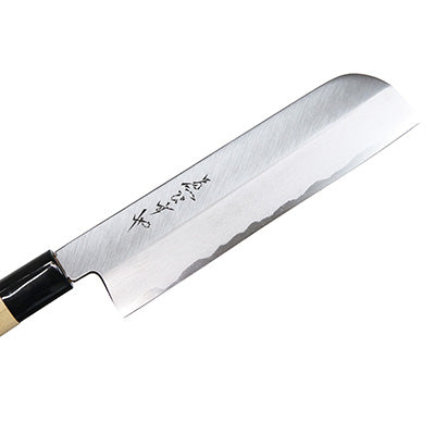 堺菊孝 霞研 改良剣型薄刃 18cm