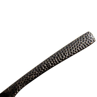 Takumi 20.7cm Stainless Steel Dessert Knife – Antique Gold Finish, Wave-Edged, Matching Handle, Made in Japan