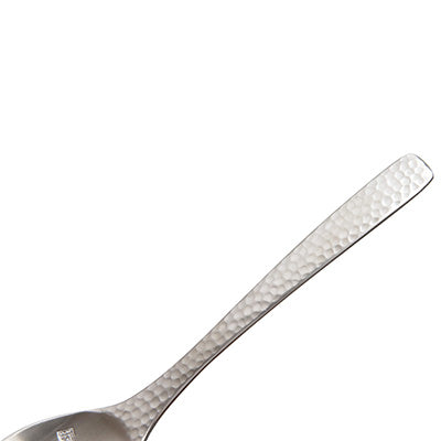 Takumi Stainless Steel Tea Spoon 13.4cm – XM-7, Hammered Finish, Made in Japan