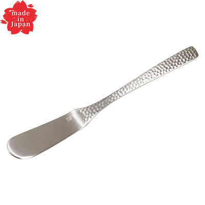 Takumi Stainless Steel Butter Knife 14.9cm – XM-7, Hammered Finish, Made in Japan