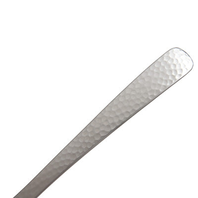 Takumi Stainless Steel Service Spoon 20.8cm – XM-7, Hammered Finish, Made in Japan
