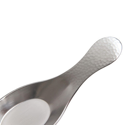 Takumi Stainless Steel Mini Spoon 9.7cm – XM-7, Hammered Finish, Made in Japan