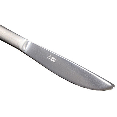 LILAC Stainless Steel Dessert Knife 20.5cm – Matching Handle, Serrated Edge, Made in Japan