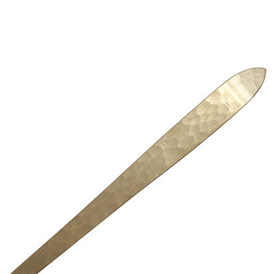 Brass Hammered Parfait Spoon 20cm – Made in Japan