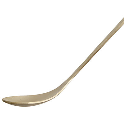 Brass Hammered Parfait Spoon 20cm – Made in Japan