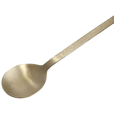Brass Hammered Bibimbap Spoon 22cm – Made in Japan