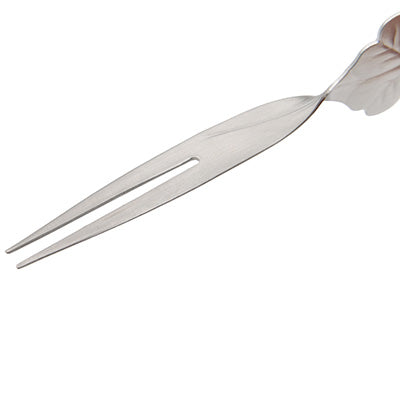 Stainless Steel Wagokoro Toothpick – Four-Leaf Design – 9cm – Made in Japan