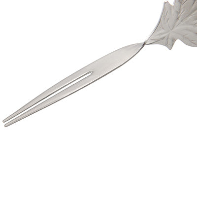 Stainless Steel Wagokoro Toothpick – Maple Leaf Design – 9.2cm – Made in Japan