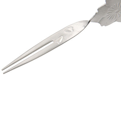 Stainless Steel Wagokoro Toothpick – Cherry Blossom Design – 9.1cm – Made in Japan