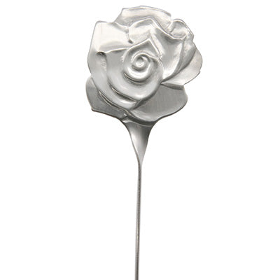 Stainless Steel Wagokoro Stirrer – Rose Design – 20cm – Made in Japan