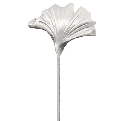 Stainless Steel Wagokoro Stirrer – Ginkgo Leaf Design – 19cm – Made in Japan