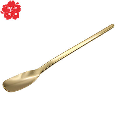 Stainless Steel “Parma” Coffee Stirrer – Gold – 11.5cm – Made in Japan
(Petit Cutlery Series)