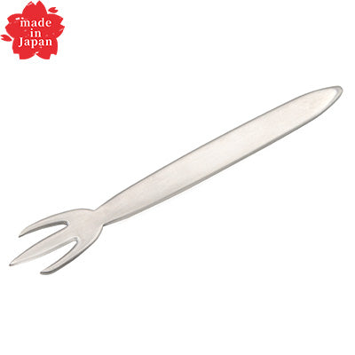 Stainless Steel Tridente Pick Fork – Silver – 9cm – Made in Japan
(Petit Cutlery Series)