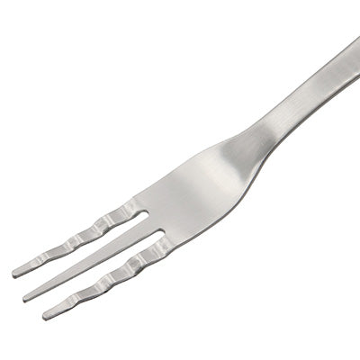 18-8 フェスタン 波型 Stainless Steel “Festan” Wavy Pasta Fork – 18.9cm, Made in Japanフォーク