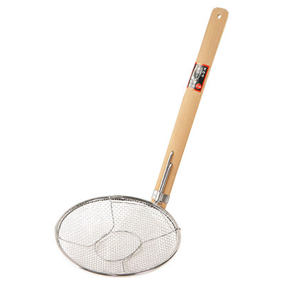 for Commercial Use Bamboo handle Soba Frying Tool Vertical handle 21cm