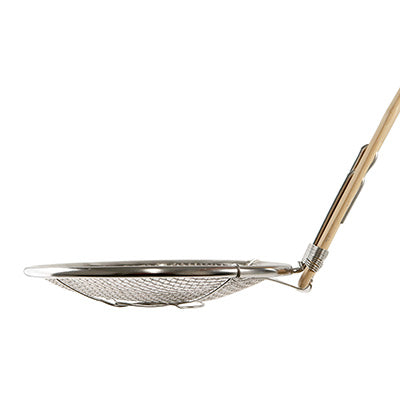 for Commercial Use Bamboo handle Soba Frying Tool Vertical handle 18cm