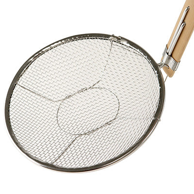for Commercial Use Bamboo handle Soba Frying Tool Vertical handle 21cm