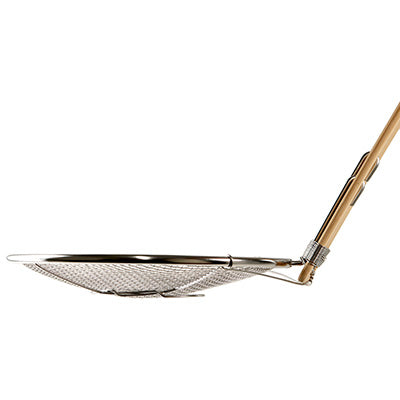 for Commercial Use Bamboo handle Soba Frying Tool Vertical handle 21cm
