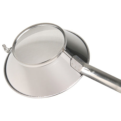 Stainless Steel Benkei (BK) Heavy-Duty Oil Strainer No.3 (Φ21.5cm・32 Mesh) – Made in Japan