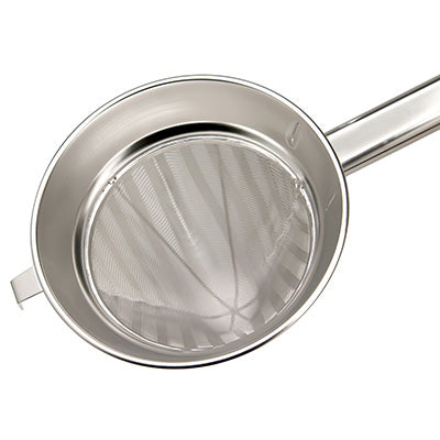 18-8 Stainless Steel Soup Strainer “Benkei”Medium Φ20cm (Standard Mesh, 30Mesh), Made in Japan