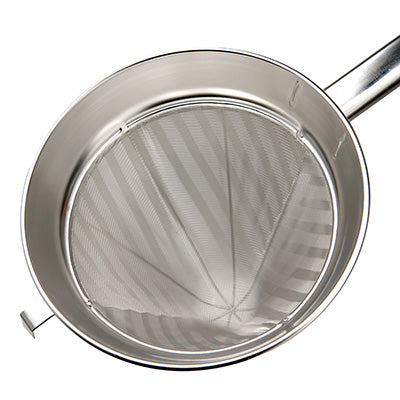 18-8 Stainless Steel Soup Strainer “Benkei”Large Φ25cm (Standard Mesh, 30Mesh), Made in Japan